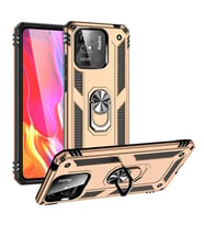 Coverzone Xiaomi Poco C40 ?le Uyumlu K?l?f Silikon Mega Case Stand Olabilme �zelli?i Olan Verus Kapak K?l?f Xiaomi Poco C40 ile Uyumlu Gold