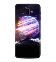 Samsung J6 Plus J7 Prime J7 Pro M20 Kılıf Desenli Silikon Super Planet 1797