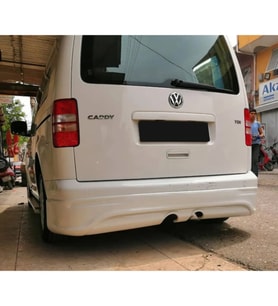 Vw Caddy Arka Ek Karlık Mat Siyah Plastik 2004-2010