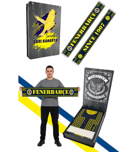 UNISEX SİNCE 1907 ŞAL UV KUTU HEDİYELİ