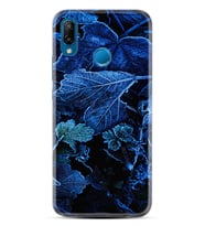 Huawei P20 Lite Mate 10 20 Lite Pro P40 Lite KılıfDesemli Silikon Blue Foid 1628