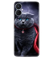 Tecno Spark 9T Kılıf Silikon Desen Özel Seri Super Cat 1666