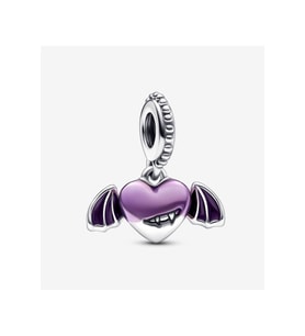 Vampir Kanatlı Kalp Sallantılı Charm