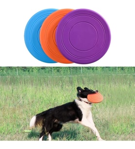 Silikon Frizbi Köpek Oyuncağı