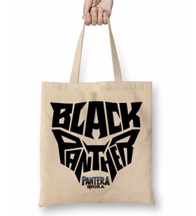 PANTERA NEGRA 02 Bez Çanta Uzun Saplı