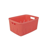 Herevin HER161372-163 Çok Amaçlı Plastik Pembe Sepet 13 L