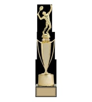 ODAK KUPA - Figürlü Kupalar - Tenis Erkek Figürlü Kupalar FG-040 A - 41 cm