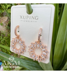 Xuping Taşlı Küpe