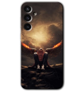 Galaxy S23 FE Kılıf HD Desen Baskılı Arka Kapak - Wings of Power