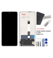 Xiaomi POCO X3 NFC Uyumlu Lcd Ekran Dokunmatik Servis Lcd + B-7000 + TAMİR SETİ