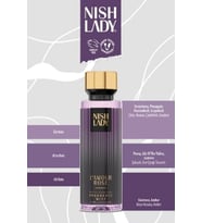 NISHLADY L'AMOUR ROSE  Body Mist  / Vücut Parfümü Vegan 260 ML