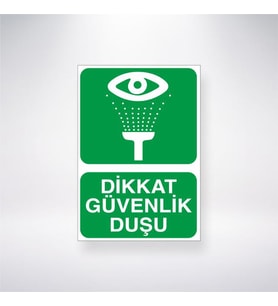 Dikkat Güvenlik Duşu