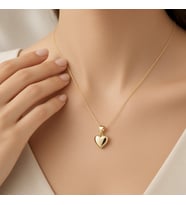 STİL İNCİSİ/XUPING JEWELRY KALP MODEL KOLYE
