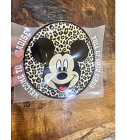 20X16 CM ÜTÜ İLE YAPIŞAN FARE TRANSFER BASKI LEOPAR BASKI ARMA
