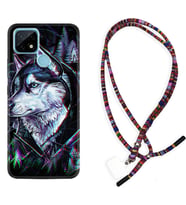 Realme C11 C21 C21Y C25Y C11 2021 Kılıf Boyun Asklı Rasta Silikon Dog Eyes 1761