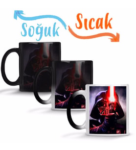 Darth Vader, Star Wars Sihirli Kupa Bardak Porselen