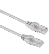 Powermaster PM-27148 Gri 3 Metre Cat 5 Ethernet Network Kablosu Jack Soketleri Takılı Hazır Kablo