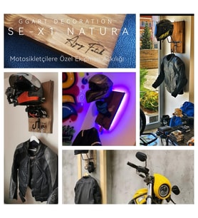 Motosiklet Kask Askısı, Motor Kask Askısı, Bajaj, Gogo, Andes, Ls2, Axxis, Nexx vb GG65