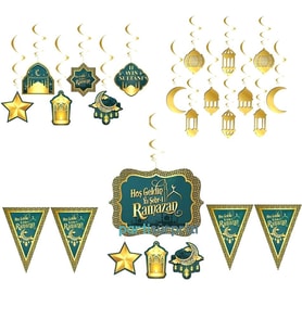 Hoş Geldin Ramazan Bayraklı Set