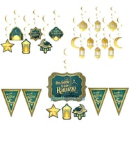 Hoş Geldin Ramazan Bayraklı Set