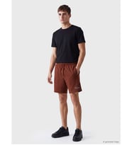 LCW SWIMWEAR Kahverengi Kısa Boy Erkek Deniz Şortu