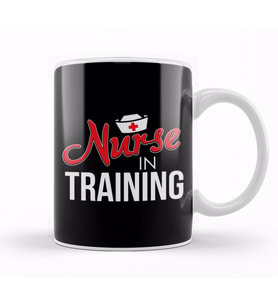 Cute Nurse In Training Nursing Student RN Kupa Bardak Porselen