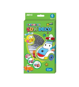 Amos Cam Boyama Seti Sun Deco Arabalar SD10P6-C