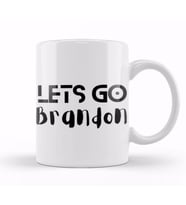 Lets Go Brandon Kupa Bardak Porselen
