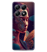 Xiaomi 14T Pro Kılıf Boutique Baskılı Resimli Kelebek Kadın Pcode -075