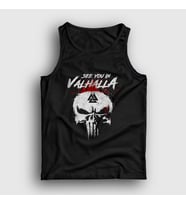 Presmono Unisex Siyah Valhalla Vikings Atlet 222703tt