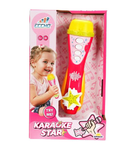 Oyuncak Pembe Karaoke Mikrofonu – Sahne Sırası Küçük Yıldızlarda!