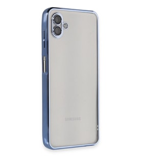 Galaxy A04 Kılıf Lensli Silikon -