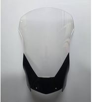 MOTOCAM Yamaha YBR 125 Ön Cam 2011-2017 Model 51cm Şeffaf Renkli 4mm