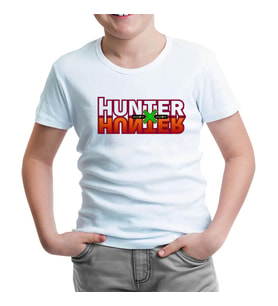 Hunter X Hunter - Logo Beyaz Çocuk Tshirt
