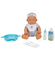 Dollz n More Ada Bebek Yemek Seti 23 Cm Mavi
