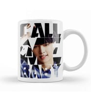Exo Lay Call Me Baby Typography Kupa Bardak Porselen
