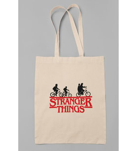 Stranger Things Bez Çanta (Krem)