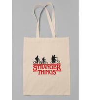 Stranger Things Bez Çanta (Krem)