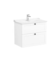 VitrA Root Classic İki Çekmeceli Lavabo Dolabı 80 Cm Beyaz 68869