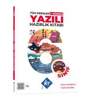 6. Sınıf Tüm Dersler 1. Dönem Yazılı Hazırlık Kitabı KR Akademi Yayınları