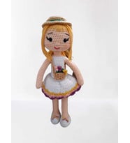 Lale Bebek Amigurumi Organik Oyuncak