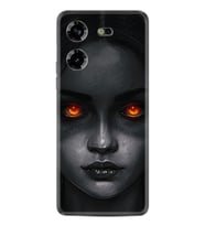 Tecno Pova 5 Kılıf Resimli Desenli Silikon Platinium Series Dark Woman 1887