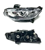 Honda Civic Sol Far Lambası Ledsiz Motor Üstünde 2016-2021