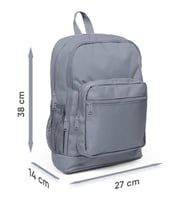Coral High Kids Lacivert Mavi Dinazor Desenli Dört Bölmeli Okul Sırt Çantası 23115
