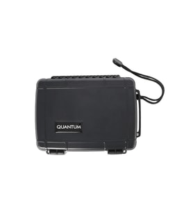 Quantum Seyahat Tipi 6 İçi Sedir Siyah Humidor Puro Kutusu - TRZ3006