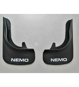 Citroen Nemo Arka Paçalık Tozluk Çamurluk (Siyah - Beyaz)