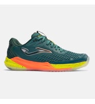 Joma TRAPS2617C Rapid Toprak Kort Erkek Tenis Ayakkabısı Yeşil / Turuncu