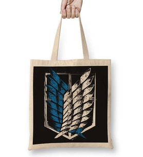 Attack On Titan Wings of Freedom Bez Çanta Uzun Saplı