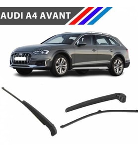 Audi A4 Avant Arka Silecek Kolu ve Süpürgesi Takım 2007 - 2015 M72094Y-1