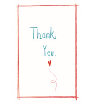 Konsept Tebrik Kartı - Thank You